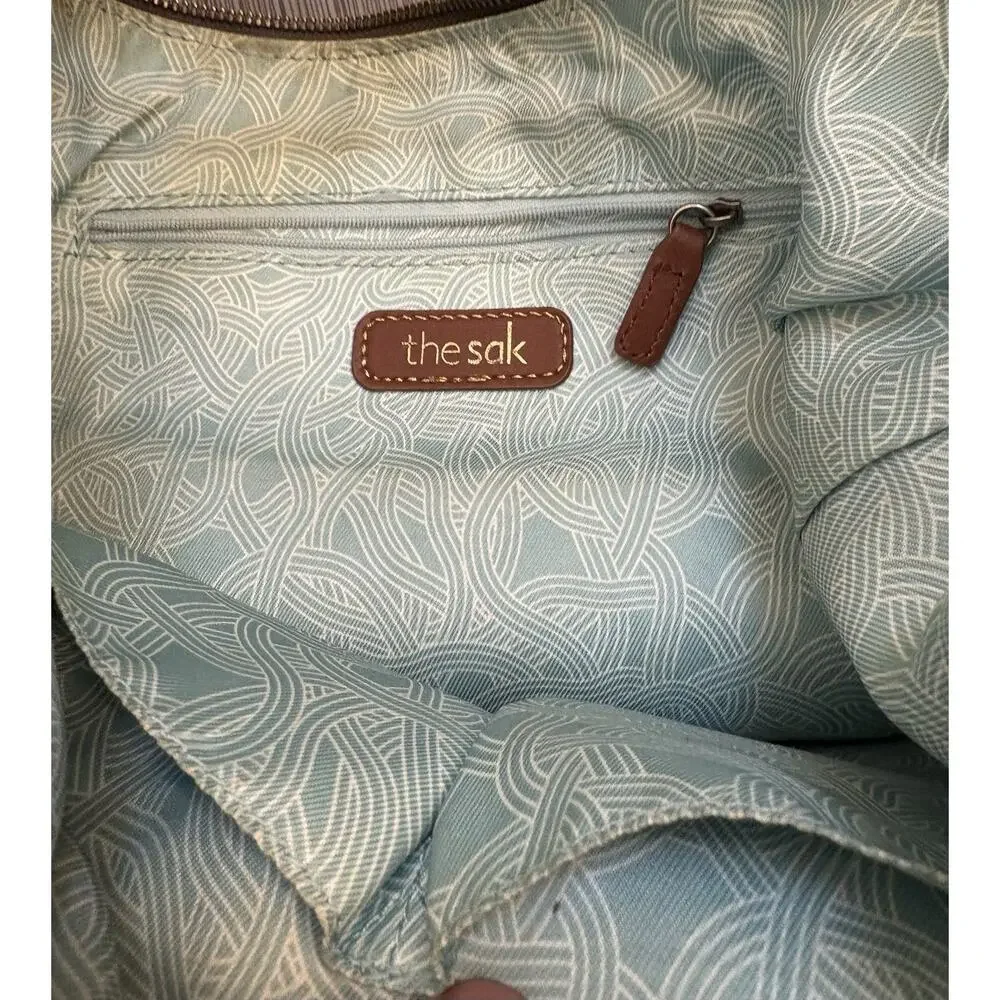 The Sak Sequoia Hobo Bag Gray Soft Pebbled Leather